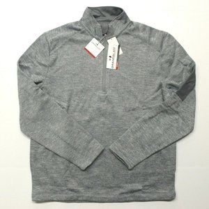 Grand Slam 1/4 Zip Golf Fleece Gray Pullover - L